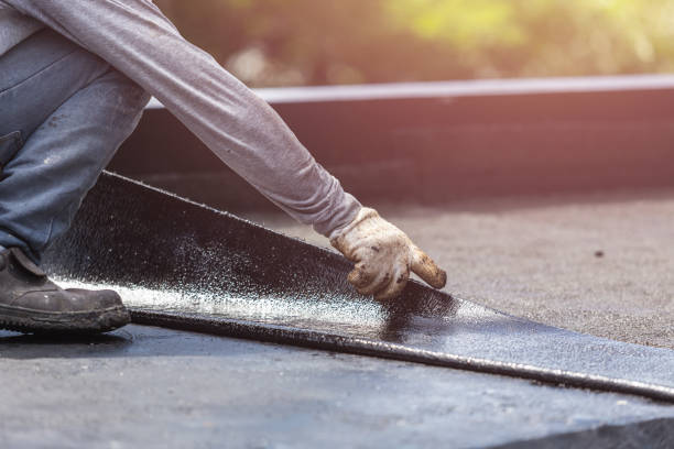 Professional Basement Waterproofing technician working in Passaic, NJ
